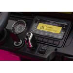 Elektrické autíčko Jeep Wrangler Rubicon 4x45W - ružové